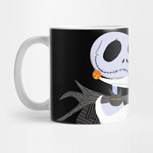 the nightmare before christmas (zero cuddling with jack) Mug